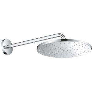 GROHE Kopfbrause Rainshower Mono 310, 26558000, verchromt, Ø 31cm, rund, mit 1 Strahlart & 42cm Brausearm