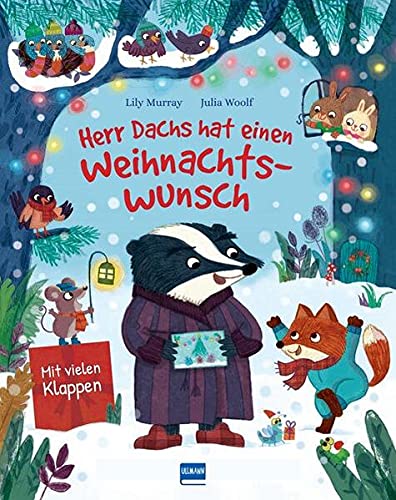 Lily Murray - Herr Dachs hat einen Weihnachtswunsch - Ein Weihnachtsmärchen für Kinder ab 3 Jahren: (Bilderbuch für Kinder ab 3 Jahren) - Preis vom 11.10.2026 03:10:56 h