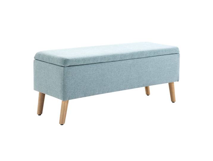 TRUHENBANK scandinavia Polyester Holz Hellgrün