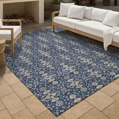 Addison Rugs Machine Washable Indoor/ Outdoor Traditional Albion Chantille Rug