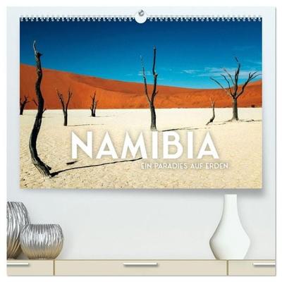 Namibia - Ein Paradies auf Erden. (hochwertiger Premium Wandkalender 2027 DIN A2 quer), Kunstdruck in Hochglanz