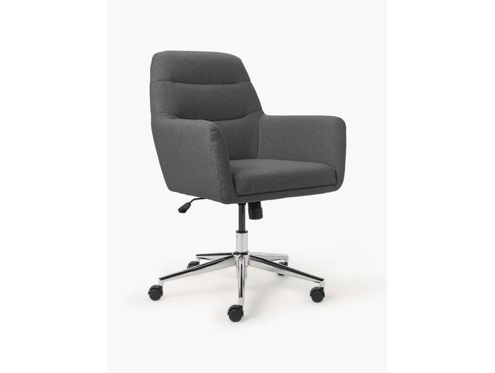 Chaise de bureau avec accoudoirs Benson, hauteur réglable