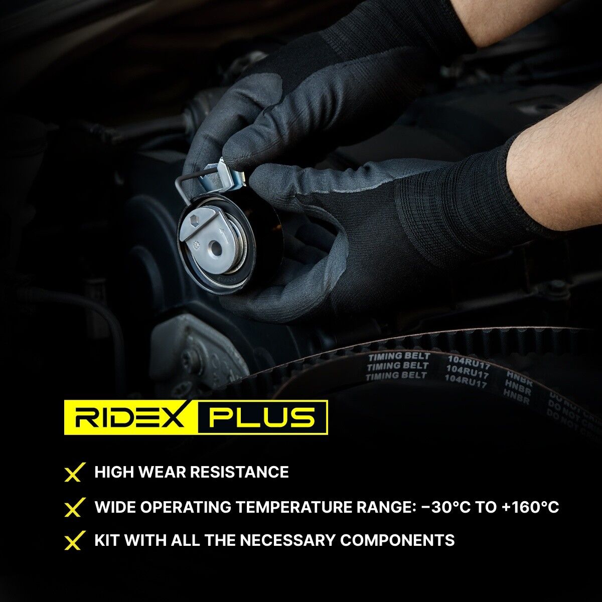 RIDEX PLUS 307T0053P Kit cinghia di distribuzione