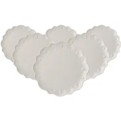 Villeroy & Boch Multipack Toy"s Delight Royal Classic Speiseteller - 6 Stück, Teller, Weiss