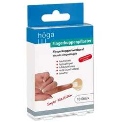 Höga-fingerkuppen Pflaster 4x7 cm 10 St