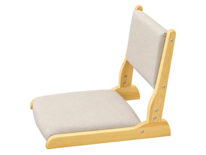 Tatami Meditationsstuhl Im Japanischen Stil,RüCkenstüTze Tatami-Stuhl Hohe Tragkraft,Hohe Tragkraft,FüR Meditation, Lesen, Gaming Oder Andere AktivitäTen Auf Dem Boden