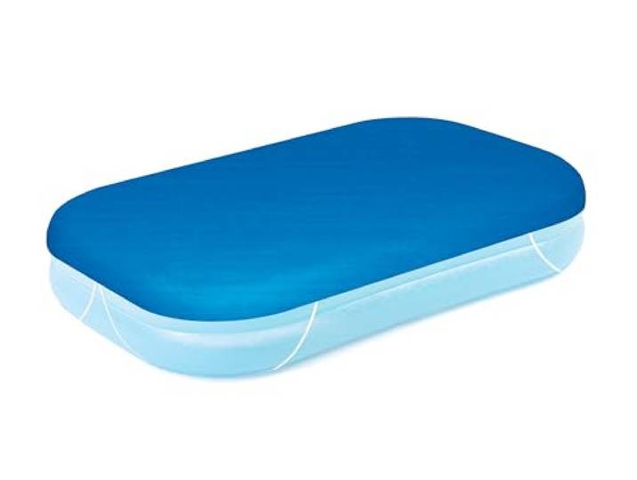 Bestway Rechthoekige zwembadafdekking voor opblaasbare familiezwembaden, 2,62 m x 1,75 m