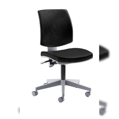 Mayer Sitzmöbel, Drehstuhl 2432SO, Kunstleder Schwarz, bis 150 kg