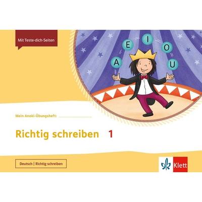 Mein Anoki-Übungsheft. Richtig schreiben 1. Übungsheft Klasse 1, Geheftet von , Klett Schulbuchverlag, 978-3-12-162143-9