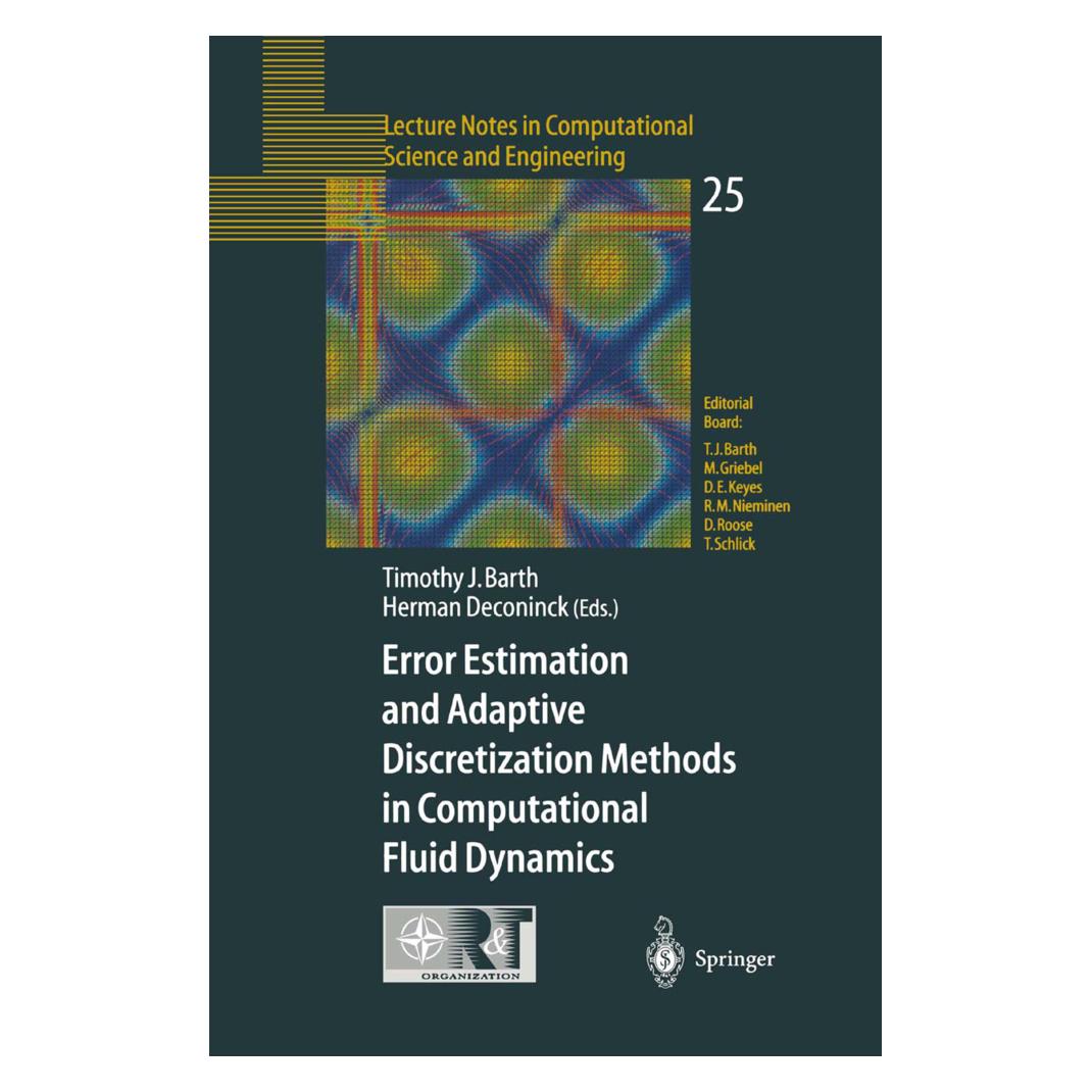 Springer Error Estimation and Adaptive Discretization Methods in Computational Fluid Dynamics (Englisch, Softcover, Herman Deconinck, Timothy J. Barth) (55375771)