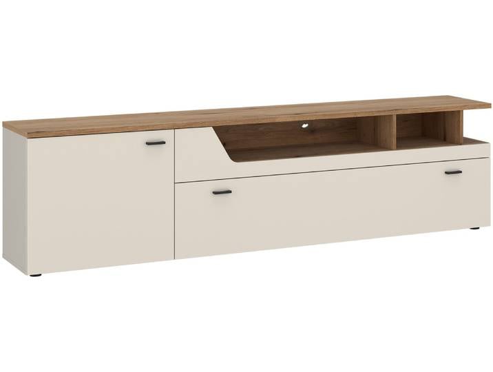 Z2 TV-Lowboard CUT OUT, Kaschmir, Holznachbildung