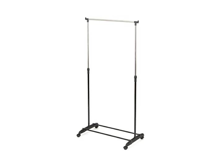 Compactor - Kleiderständer Suzie Größe M - Schwarzer Kleiderständer mit Rollen - Robuste Metallstruktur für Kleidung und Mäntel - Ideal für Schlafzimmer oder Ankleidezimmer - RAN9413