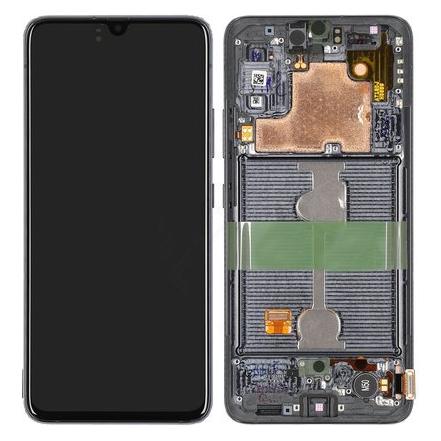 Faro + Touch+ Frame für A908F Samsung Galaxy A90 5G - classic black (Display, Samsung Galaxy A90 5G) (GH82-21092A)