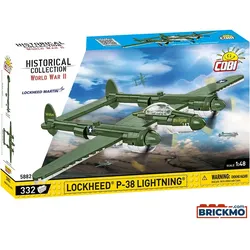 Cobi Historical Collection World War II 5882 Lockheed P-38 Lighting 5882
