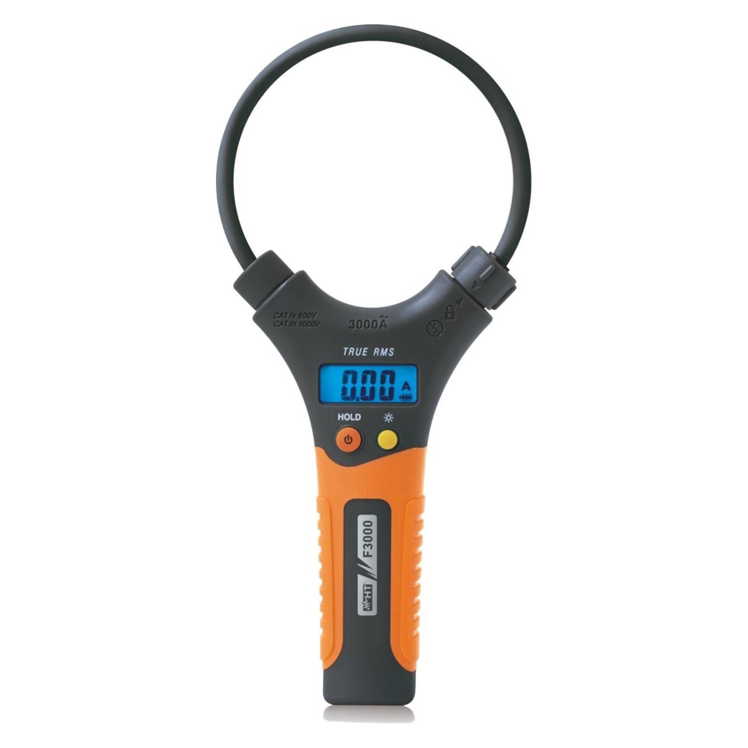HT Instruments Stromzange digital F3000 Kalib (CAT III 1000V, CAT IV 600V, Zangenstrommesser) (F3000)