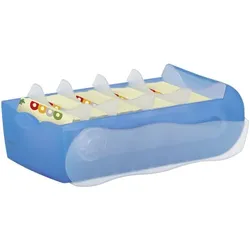 HAN Karteikasten »CROCO A7« A7 quer blau, 12.1x8.5x24.6 cm