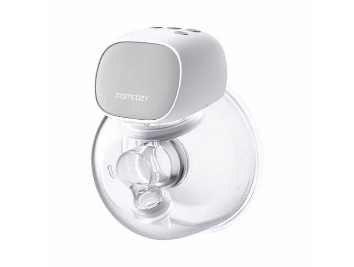 Momcozy BP201-GR00BA-A Milchpumpe – Stillen/Ernährung – weiss