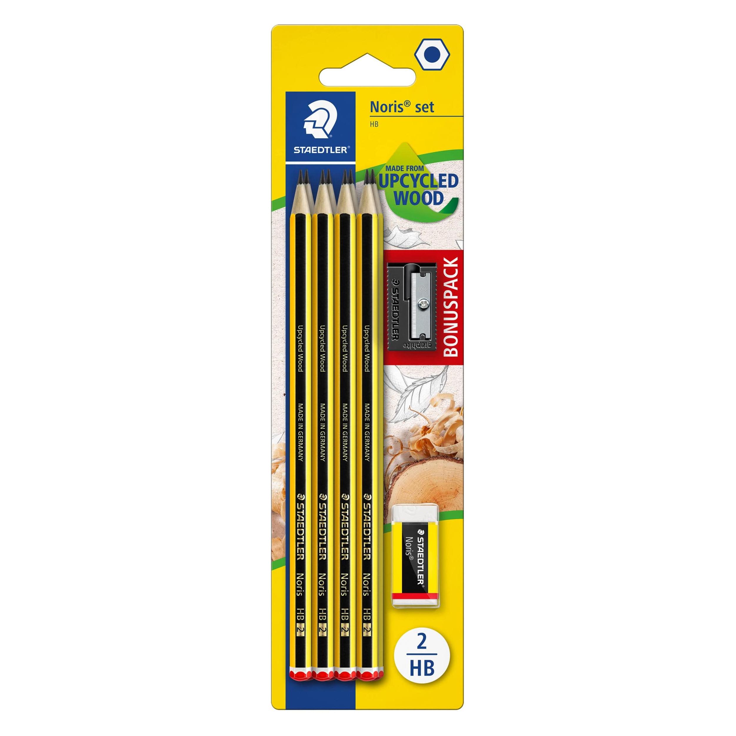 Staedtler Bleistiftset Noris Jubiläum, Blisterkarte Die Marke Noris feiert 120 Jahre! (2 mm, HB, 8x) (120 SBK8P1)