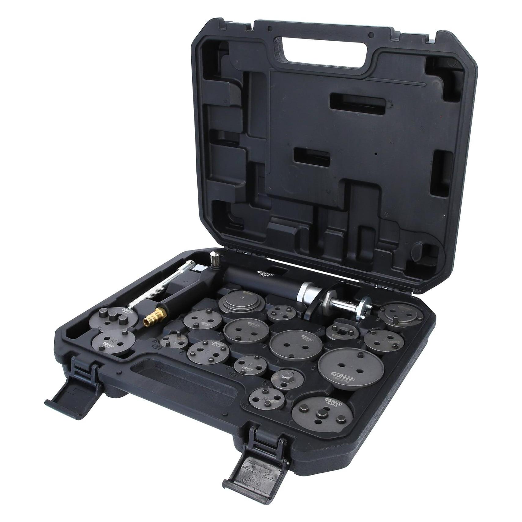 KS Tools Druckluftspindel-Bremskolbenwerkzeug-Satz, 18-tlg (150.2000)