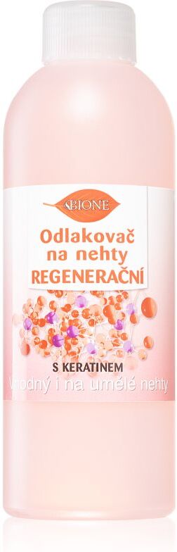 Bione Cosmetics Nail Polish Remover nail polish remover with keratin 200 ml