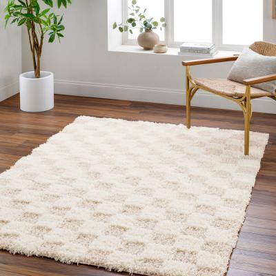 Teppich LIVABLISS "DEWAS", beige, B:160cm H:62,5mm L:220cm, Polypropylen, Teppiche, Teppich