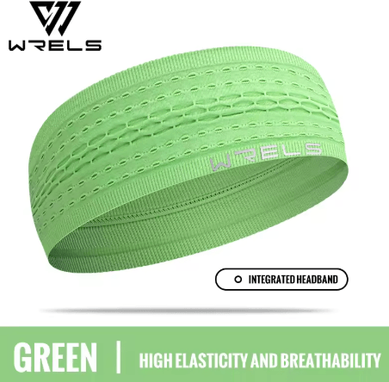 Inspire Picks Unisex Non Slip Sports Headband Moisture Wicking Workout Sweatband For Running Cycling And Yoga green