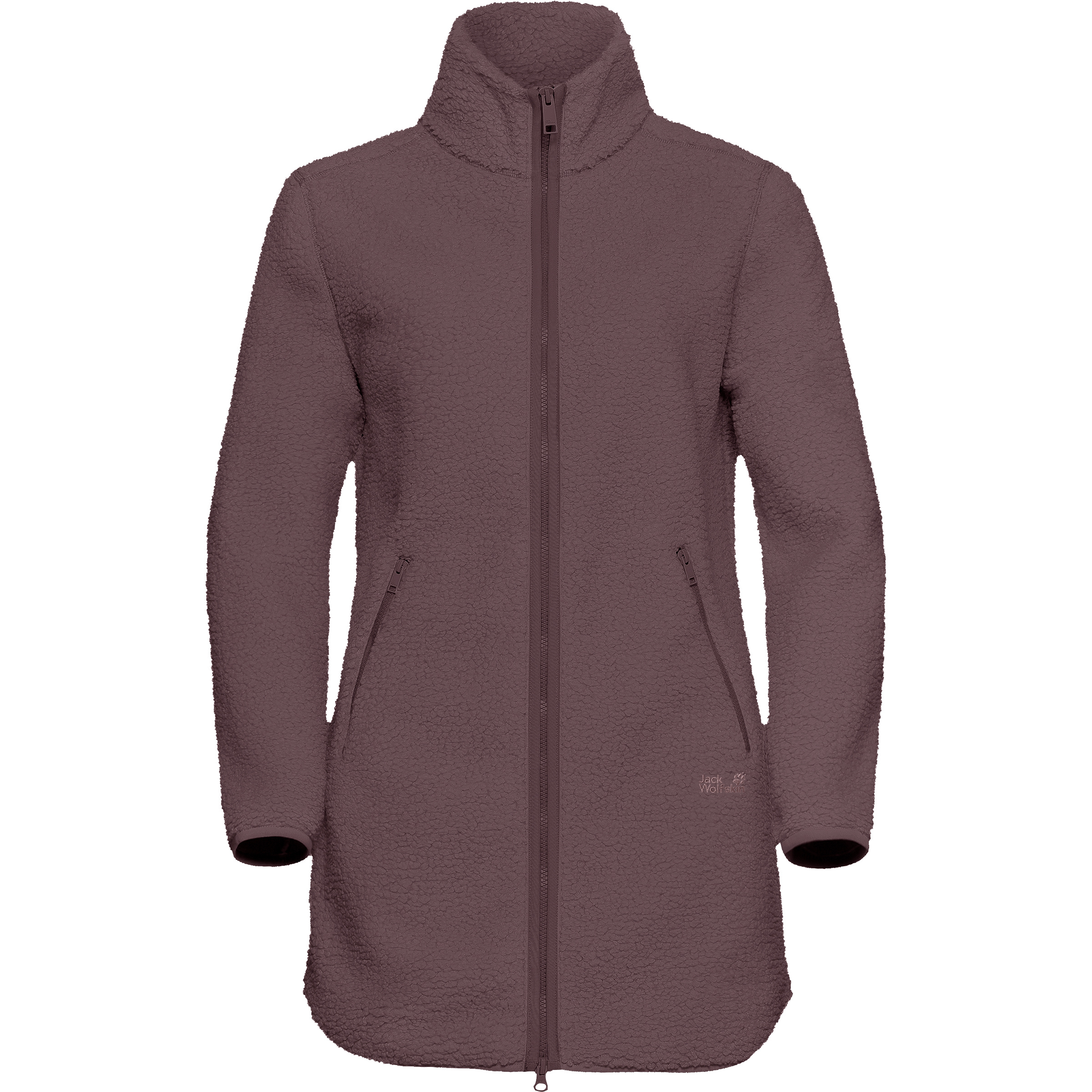 Jack Wolfskin High Curl Mantel Damen Winterjacke braun Größe XL Lifestyle Isolierend