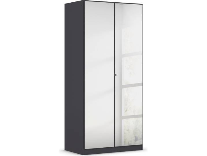 rauch Reflect mit Spiegelfront, inkl. praktischer Inneneinteilung und Stoffboxen-Set