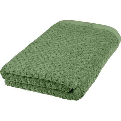 Duschtuch ROSS "Harmony", grün (piniengrün), B:70cm L:140cm, Frottier, Baumwolle, Handtücher, 100 % Baumwolle, Hoch Tief Struktur, viele Farben