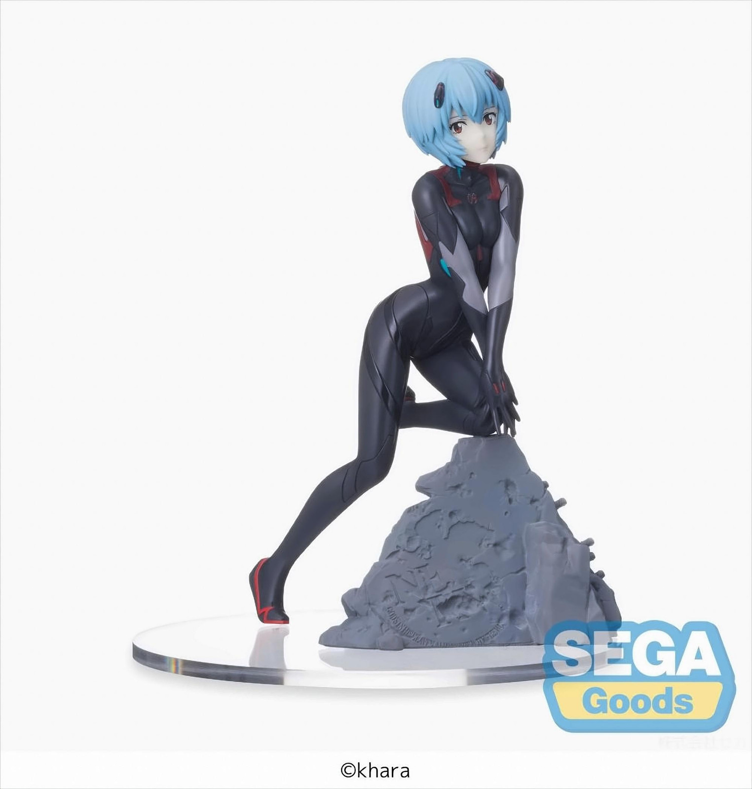 Good Smile Company Rei Ayanami PVC-beeldje Evangelion: 3.0+1.0 Thrice Upon a Time scènevoorstelling, Hoogte: 19 cm