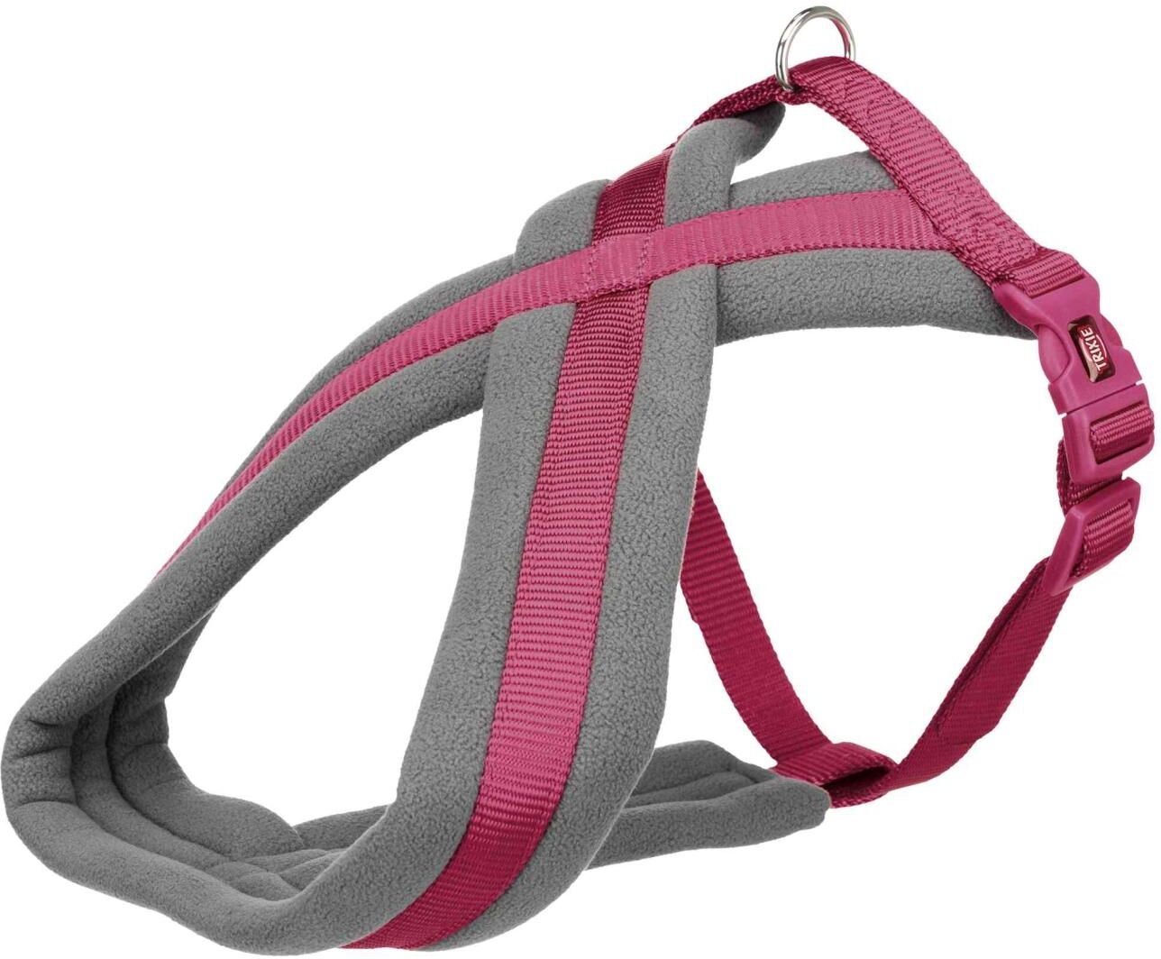 TRIXIE Premium Touren-Geschirr, L–XL: 70–110 cm / 25 mm, orchidee