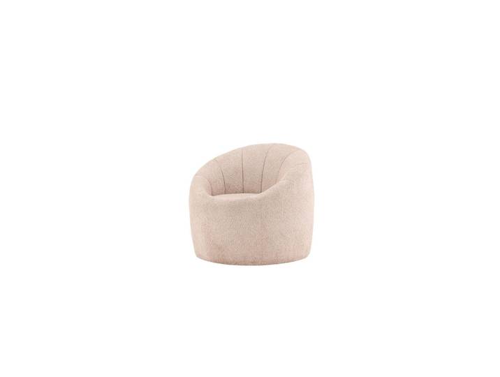 Furnlux Sessel Warren Beige 81x82x72 cm, 81x72x82 cm, Wohnzimmer, Sessel, Polstersessel