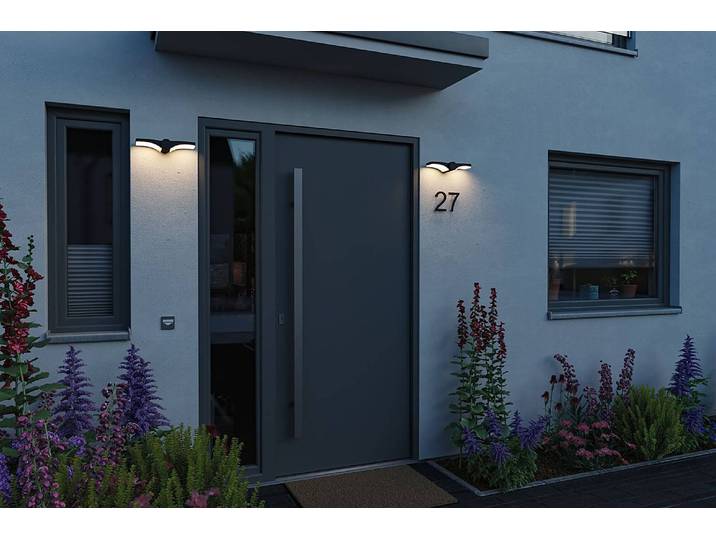 Applique murale Pekana 30 x 6 x 13cm Gris