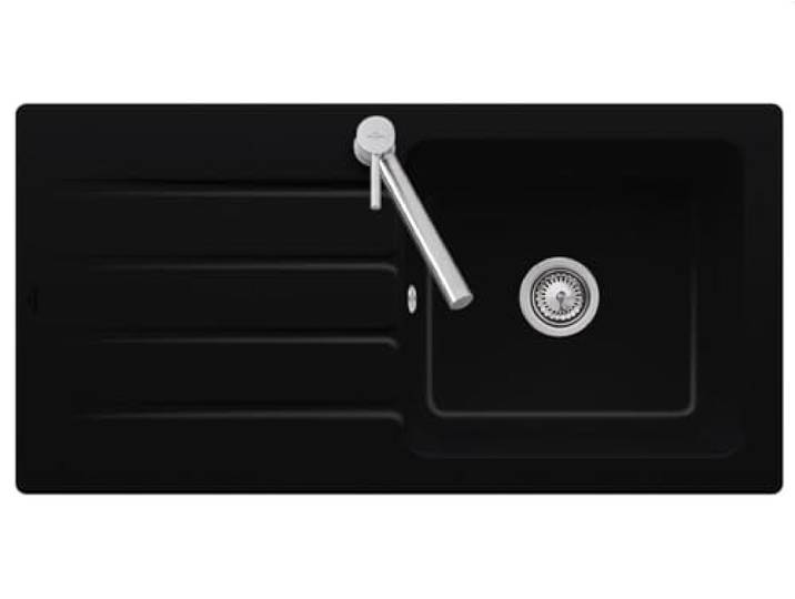 Villeroy & Boch Architectura 60-3360 01 J0 Chromit Keramikspüle Handbetätigung