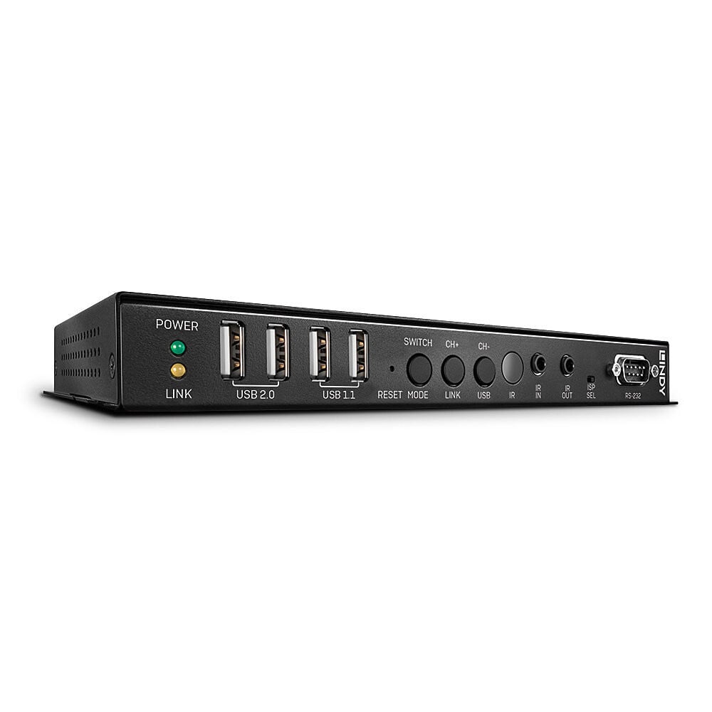 Lindy 4K HDMI & USB over IP extender - Ontvanger