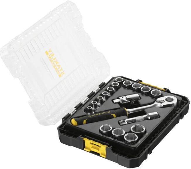 Stanley Jeu de douilles STAK 3/8 pouces, 18 pièces (FMMT98102-0)