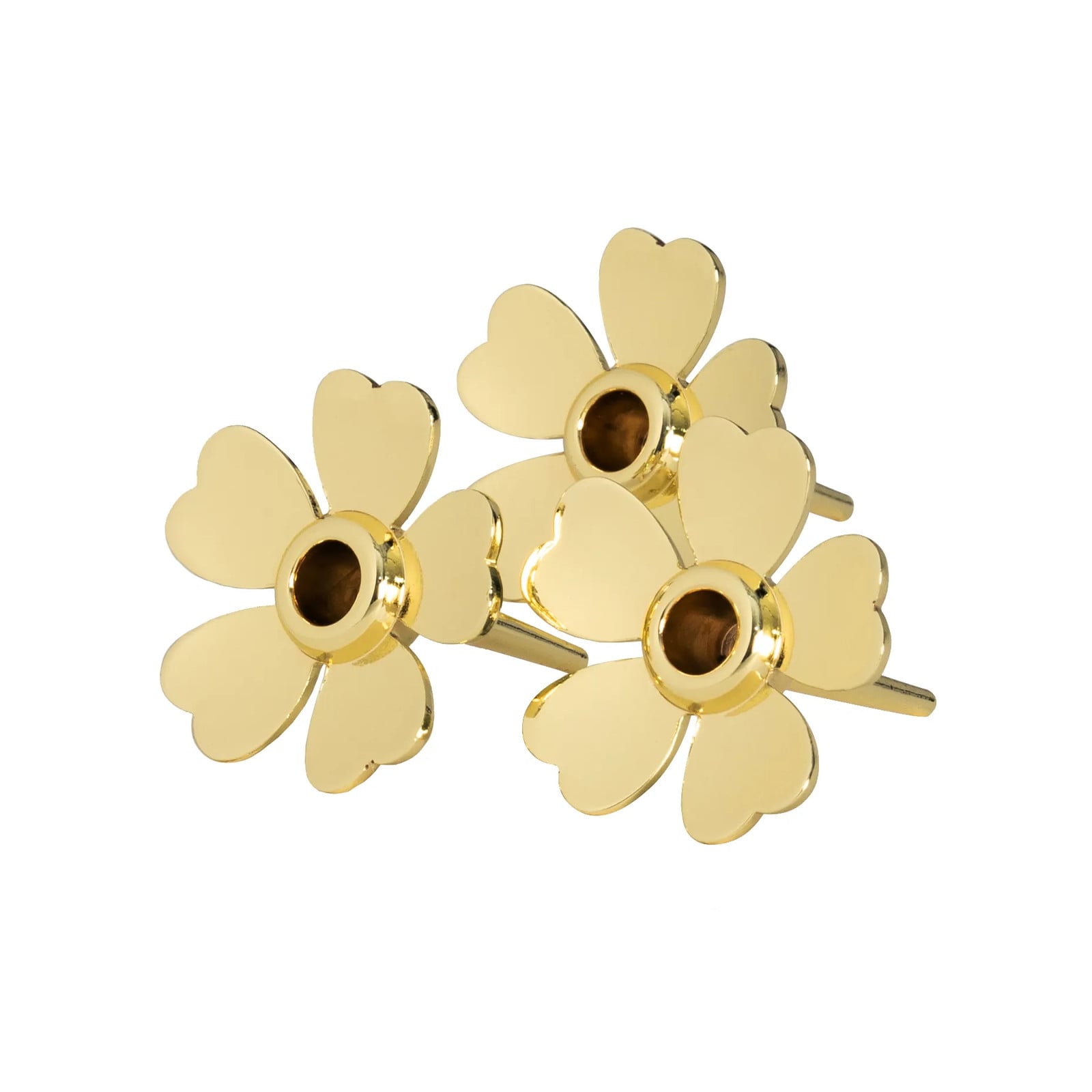 Design House Stockholm Me to You kaarsenhouder 3-pack Goud