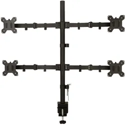 Art 4 LEDs (Tisch, 27", 10 kg), Monitor Halterung, Schwarz