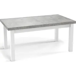 ESSTISCH Avena rechteckig ausziehbar, Grauer Beton 200/100/78