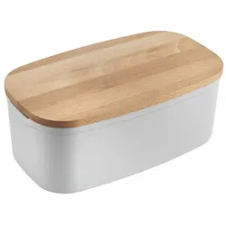 Brotkasten Bready Kunststoff Grau