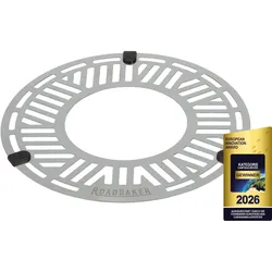 Roadbaker Edelstahl-Backgitter RoadRack Base für untere Ebene