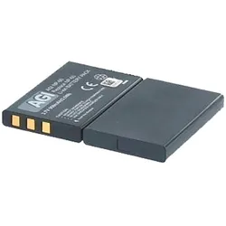 AGI Akku kompatibel mit Aiptek V5PHL TIHD - Akku - 1.000 mAh (Kamera Akku), Kamera Stromversorgung, Schwarz