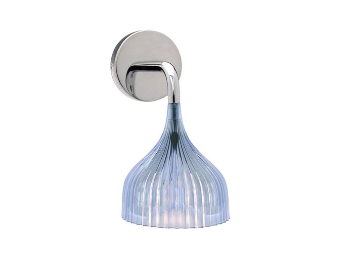 KARTELL lampe murale applique È (Bleu ciel - Polycarbonate 2.0 recyclé)
