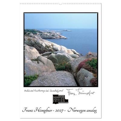Norwegen analog (Wandkalender 2027 DIN A2 hoch), CALVENDO Monatskalender