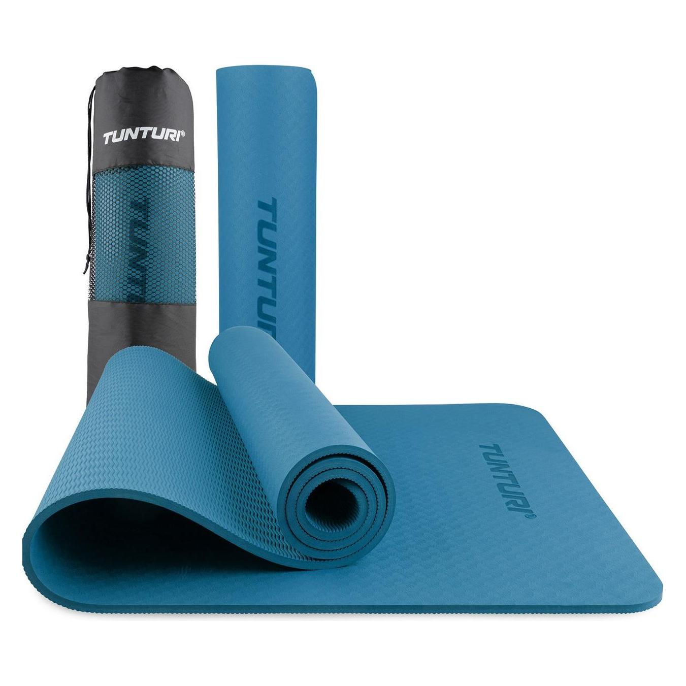 Tunturi TPE Yogamatte Rutschfest 8 mm (8 mm) (14TUSYO074)