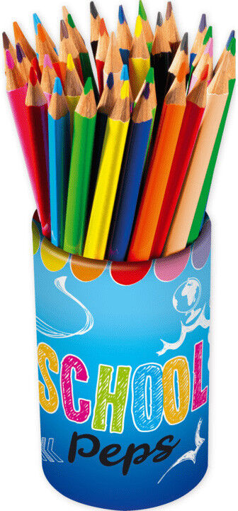 Pot 72 Crayons de couleur Color'Peps School - Maped