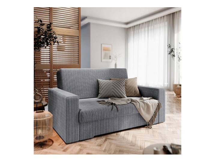 NACANAPA Sofa BETI 3-SITZER, T30-Schaumstoff-Polsterung, Kompakte Größe, moderner Stoff