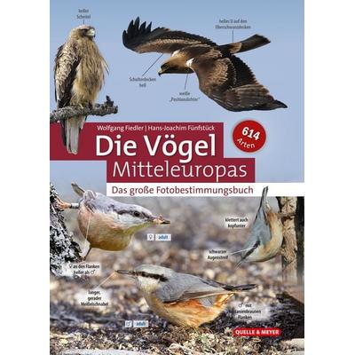 Die Vögel Mitteleuropas, Gebundene Ausgabe von Wolfgang Fiedler,Hans-Joachim Fünfstück, Quelle & Meyer, 978-3-494-01764-8