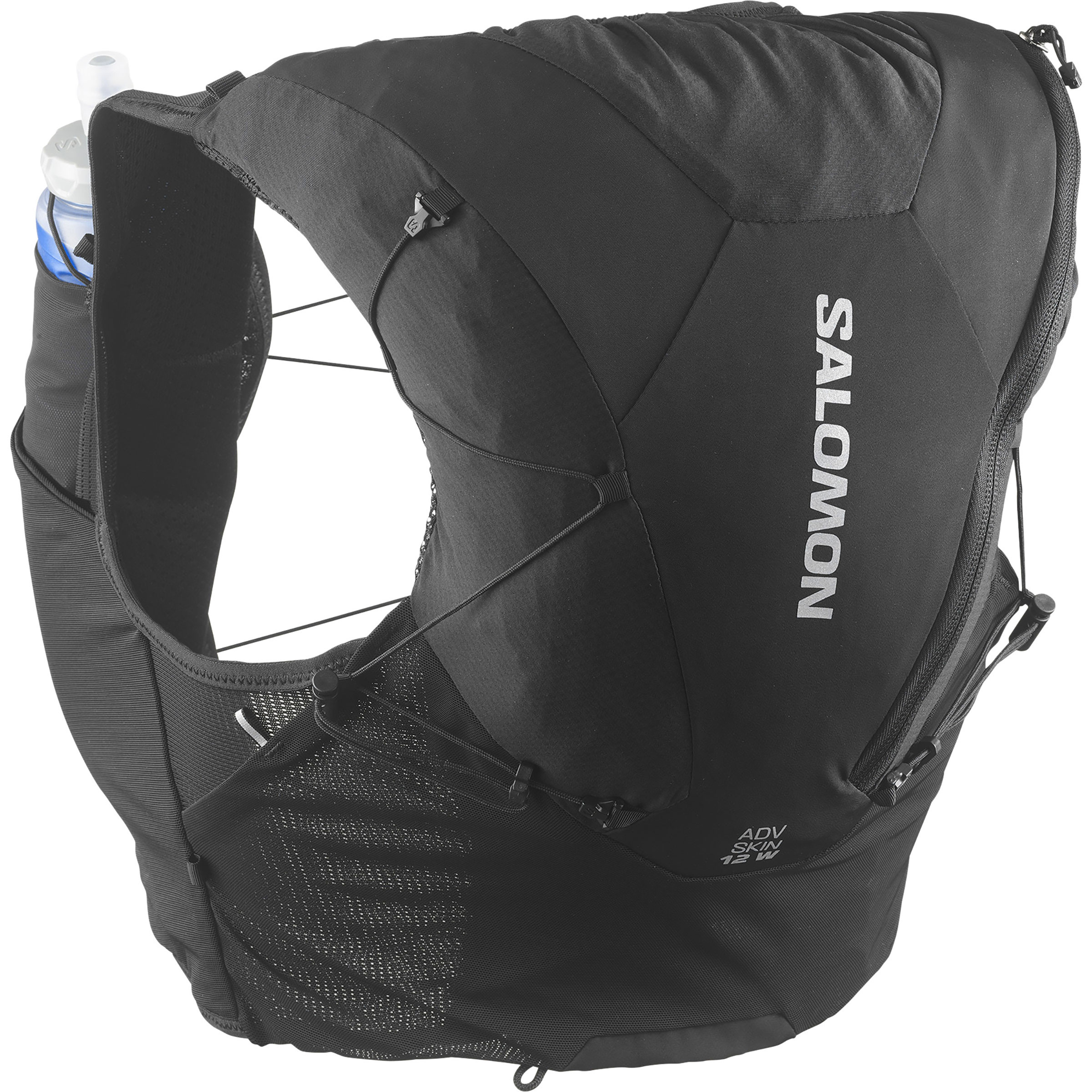 Salomon Adv Skin 12 Set Trailrunningrucksack Damen Trailrunningrucksäcke schwarz Größe 12L | XS Trailrunning | Laufen