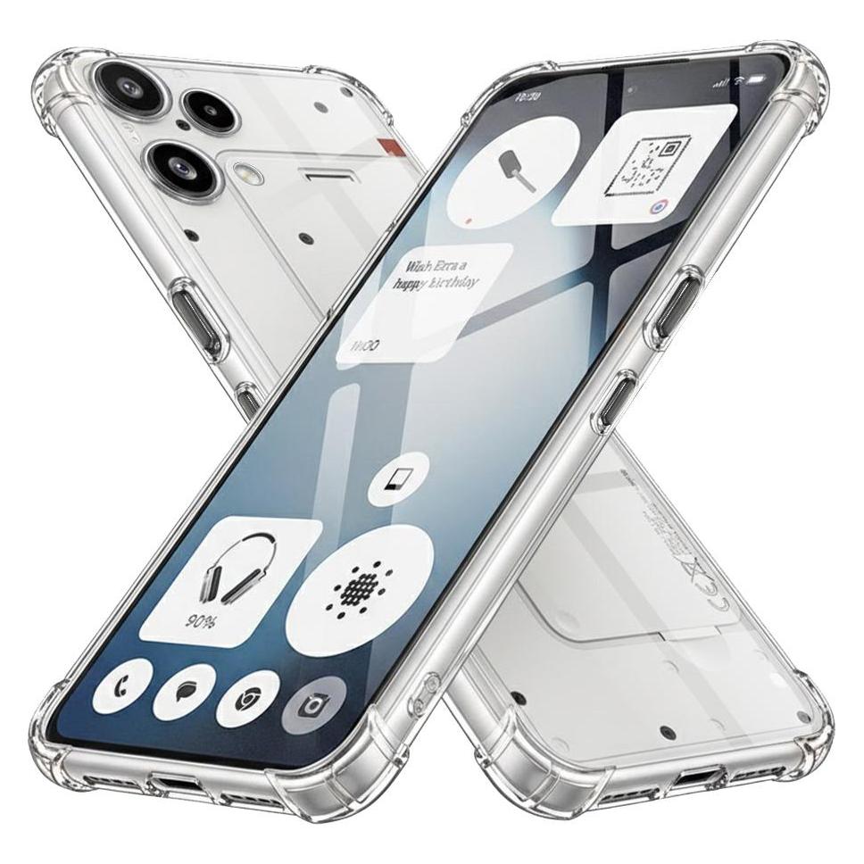 Techsuit - Shockproof Clear Silicone - Nothing Phone (3a) Lite - Clear (Nothing Phone (3a)) (65469110)